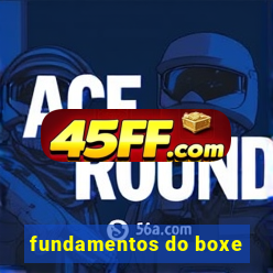 fundamentos do boxe